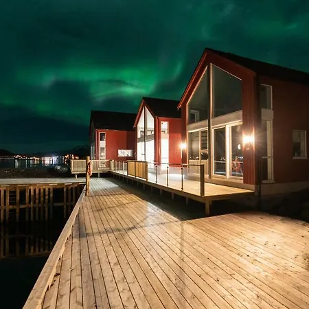 度假居 Moderne Rorbu I Lofoten: Nr. 78 巴尔斯塔